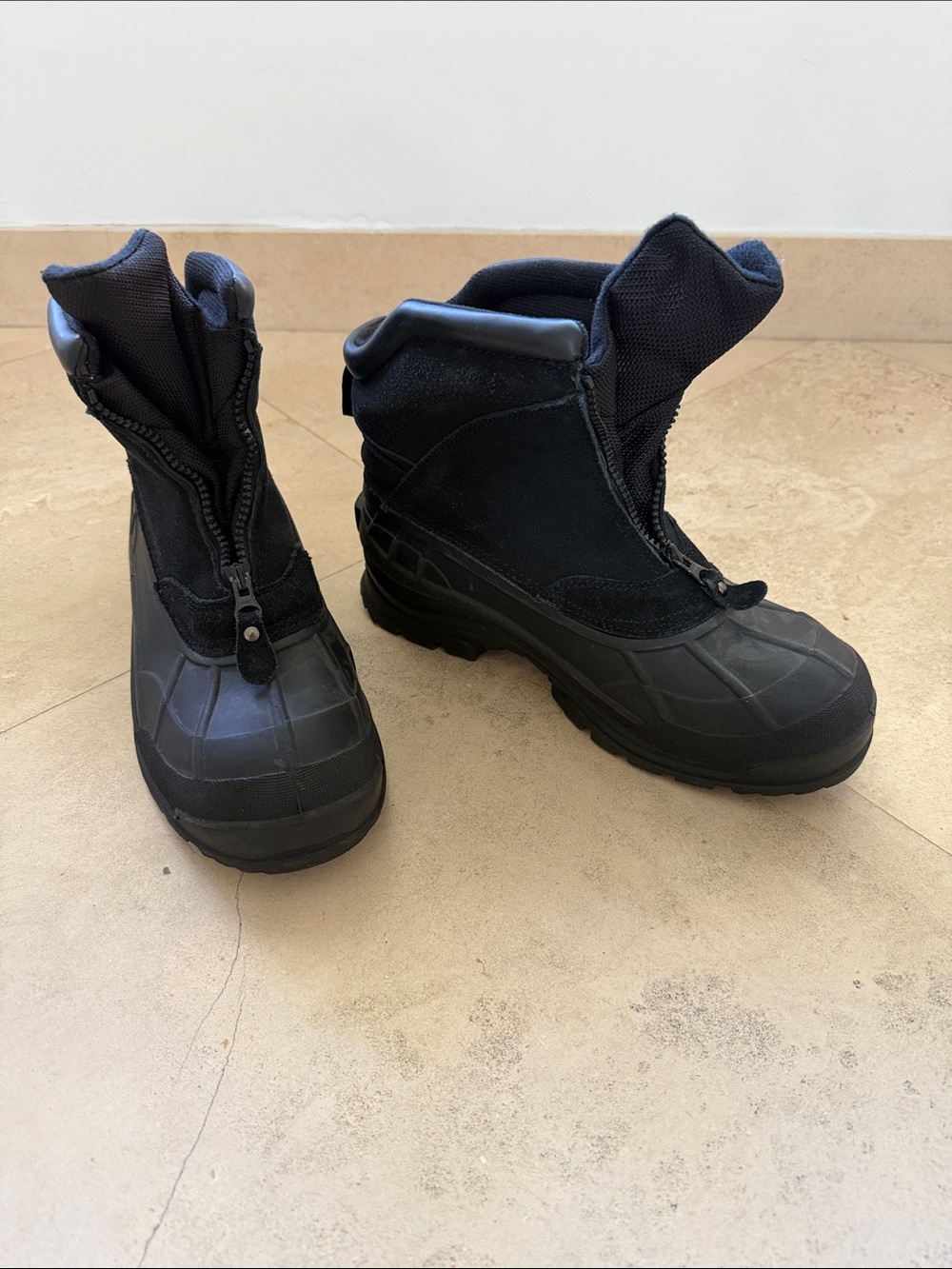 Kamik Black Winter Rain & Snow Boots